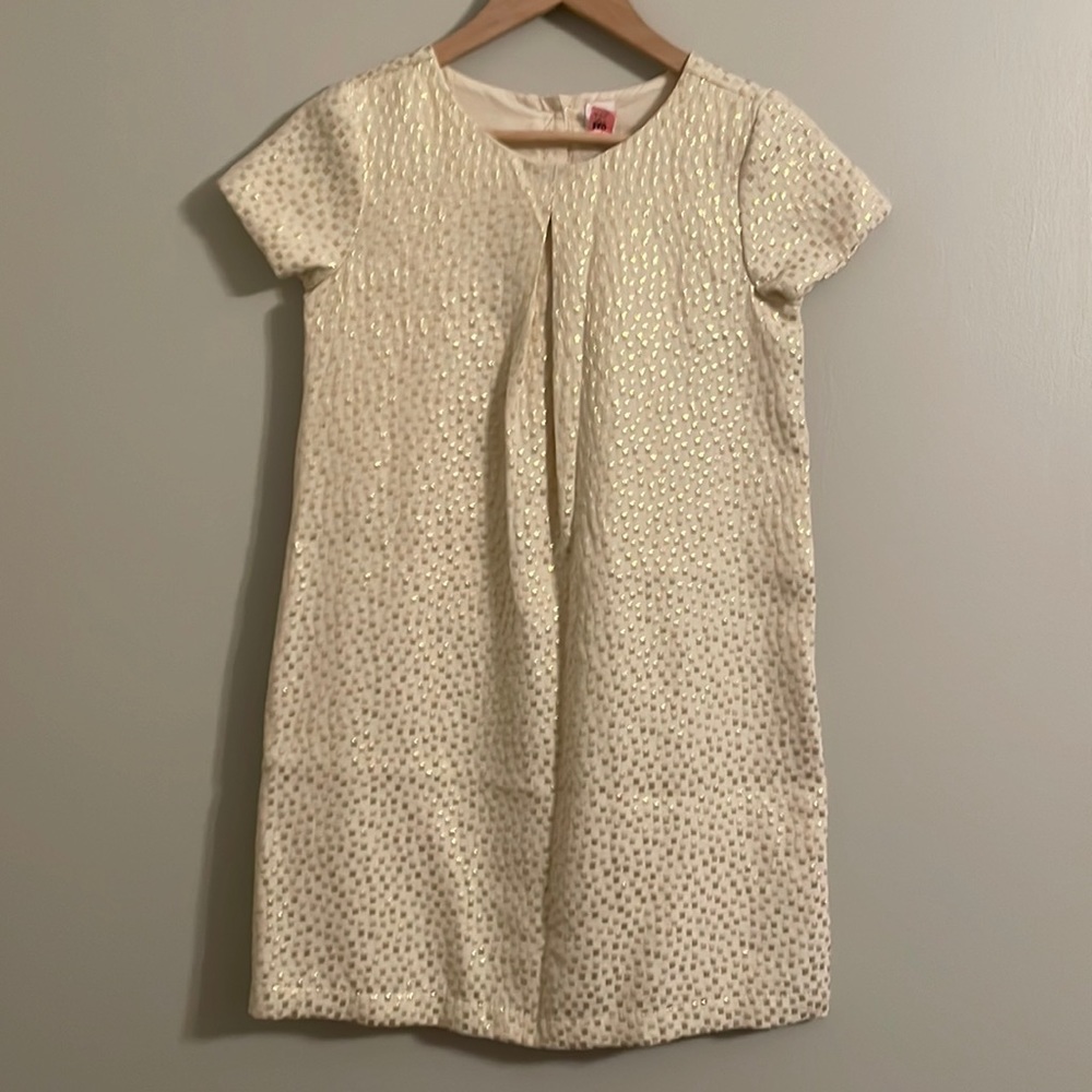 Gap Girls Special Occasion Dress Gold Sparkle Size XL